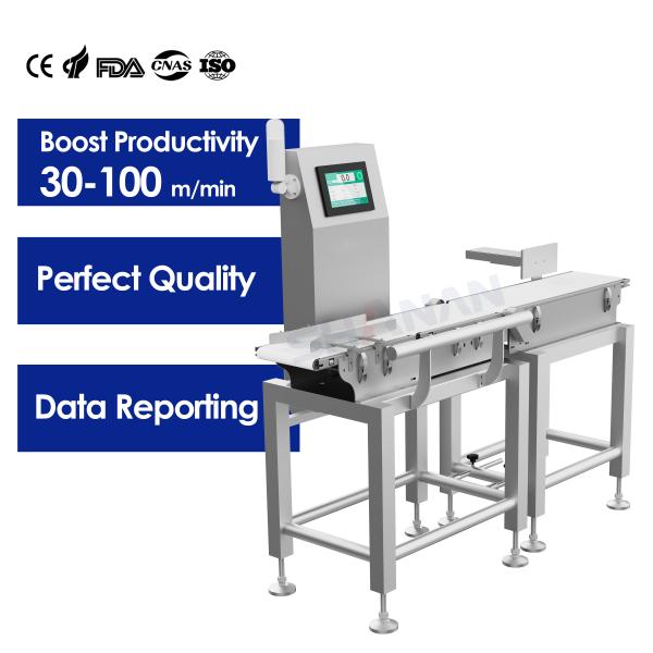 Auto Weighing Packing Machine With Reject Function High Speed 30-100m/Min