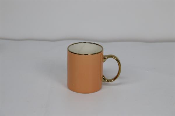 340cc straight handgrip mug milk mug tableware for office and home customized colors
