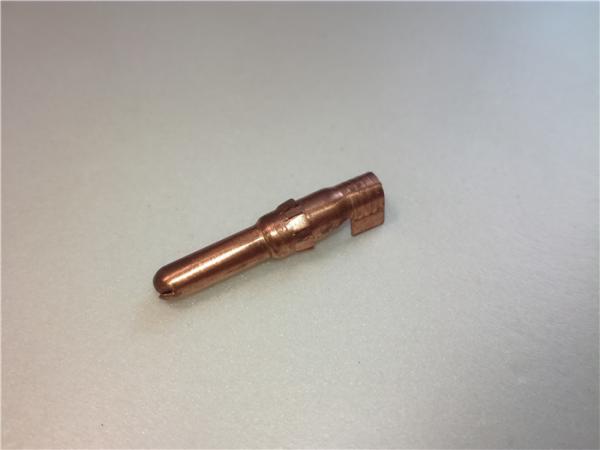 Auto Spare Parts Sheet Metal Bending Dies Brass Female Unsealed Electrical Connector