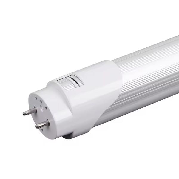 3000-8000K 18W Blue Light LED 4ft Lamp Tube Semi-Plastic and Semi-Aluminum with Laser Etched Logo