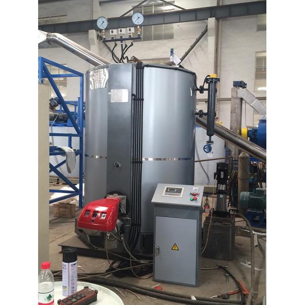 Fully Automatic Natural Gas Steam Boiler With 219 / 300mm Smoke Crossing