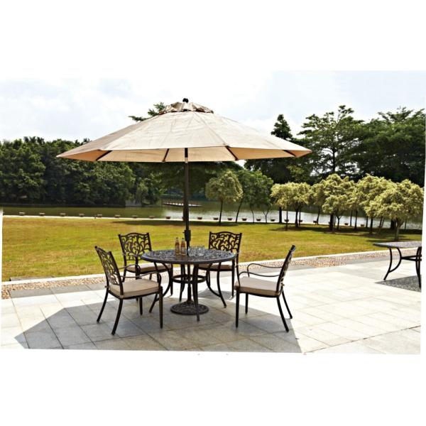outdoor cast aluminum furniture-4025