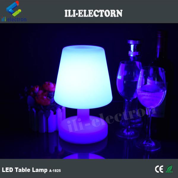 Factory cheap price full color multi color led table lamp