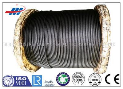 High Carbon Rope Ungalvanized Steel Wire Rope , High Tensile Steel Core Wire Rope