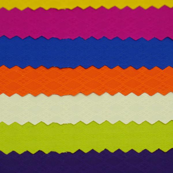 70D Ripstop 100% Nylon Oxford Fabric Diamond Grid For Luggage Waterproof Cover