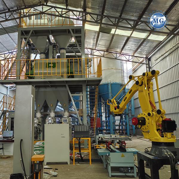 High Speed Mixing Dry Mix Powder Mortar Mixing Plant Wall Putty Plaster Gypsum Mixer Machine Ceramic Tile Adhesive Production Line