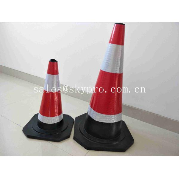 Безопасности проезжей части дороги конусы движения мягкой пластиковой дневной гибкой резиновые