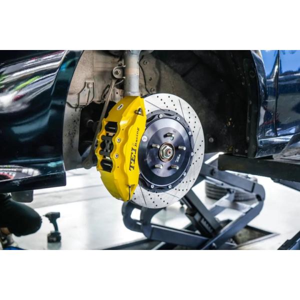 Передний большой тормозный комплект 6 поршневого калибра с 378x32мм ротором BBK автоматическая тормозная система для HONDA INSPIRE 19 дюймового автомобильного ремня