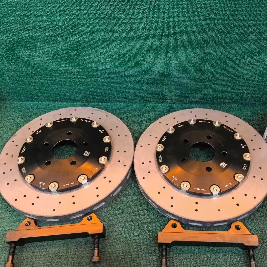 330/355/380/390/410/420mm Car Carbon Ceramic Fiber Brake Disc Rotor For Gtr R35 Bm W M5 M6 E92 M3 AUD I Q7 R8 Porsch E Cayenne 420mm Rotor for Audi RS6 RS7 Porsche