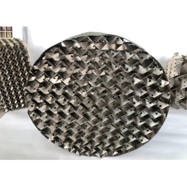 Corrosion Resistant Metal Corrugated Packing Modern For Distillation Towers