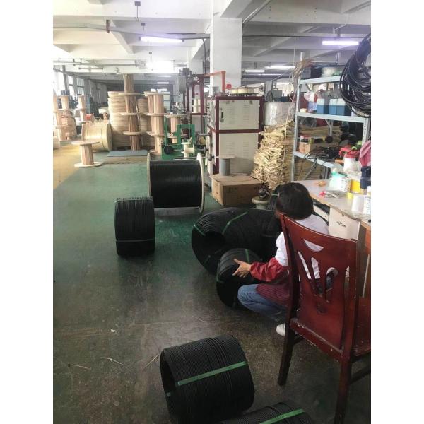 Direct Burial Armored Fiber Optic Cable Single Mode PE HDPE