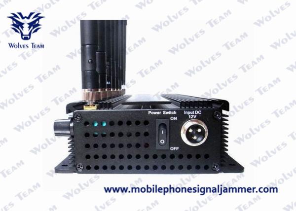 18W Power UHF VHF Jammer WiFi 2400 - 2500MHz Affected Frequency Ranges