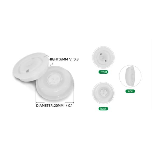 Биоразлагаемый кофейный односторонний клапан Прозрачные клапаны для гибких упаковочных пакетов