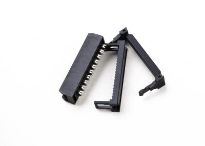 Female IDC Socket Connector PBT Insulation Dual Row RoHS/Reach Certification