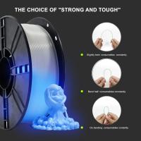 Résistance améliorée Lumière bleue Filament d'imprimante 3D de qualité professionnelle PLA Plus