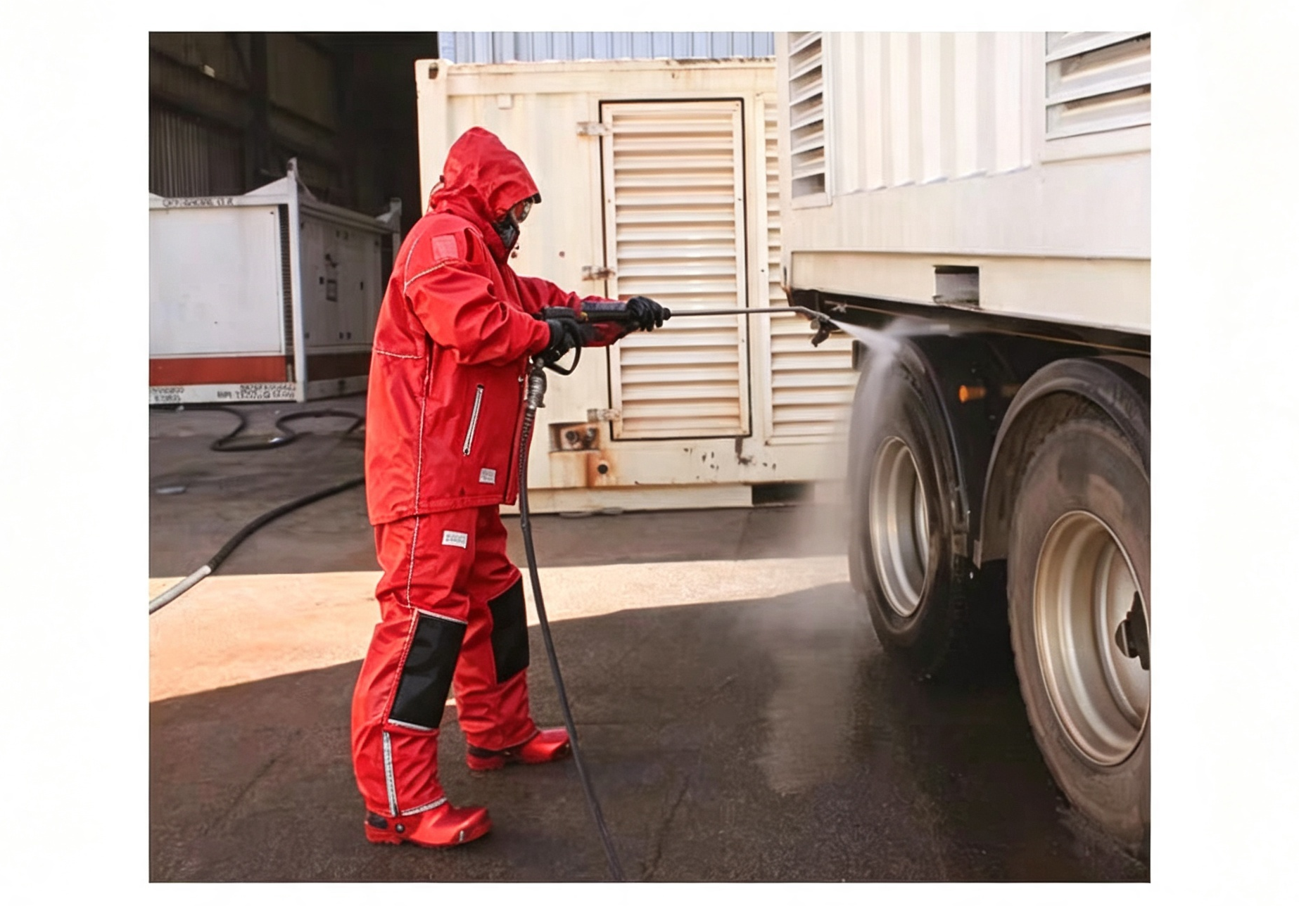 Cut Proof Pressure Washing Suit Stab Proof Pressure Washing Suits Lightweight