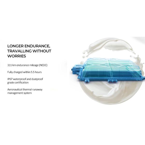 IP67 Roewe Clever Mini EV Car For Adult 311km Endurance Mileage