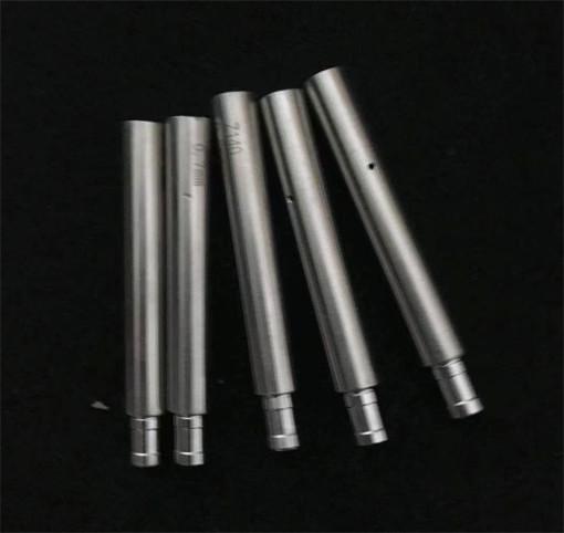 Guia de tubos de cerâmica inoxidável Z140 Para máquina de perfuração EDM 8*6*60mmL 0,1mm-3,2mm