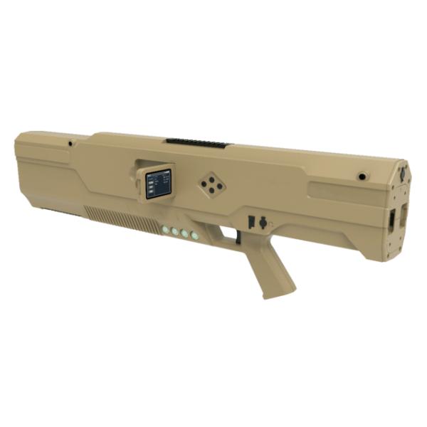 Detecção portátil Drone Jammer Gun Dispositivo integrado 3KM detecção 1,5KM interferência HS102B-PC-E