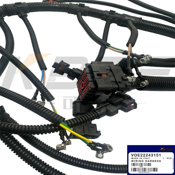 KBZE VOE22243151 22243151 VOLVO D6E ENGINE WIRING HARNESS FOR EC160 EC210 EC235C