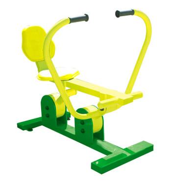 outdoor fitness equipments steel based zinc powder coating outdoor leisure exercise rower-OK-H01