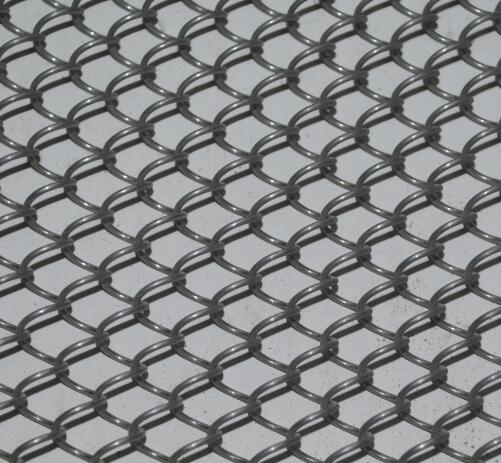Light Weight Conventional Wire Mesh Conveyor Belt / Chain Link Fencing