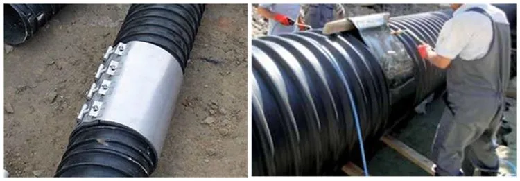 Ligne d'extrusion de tuyaux en spirale de remontage des eaux usées équipement d'extrusion de tuyaux en acier renforcé en plastique