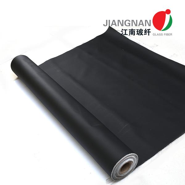 Ткань стеклоткани черноты ткани стеклоткани ткани термоизоляции огнеупорным покрытая силиконом