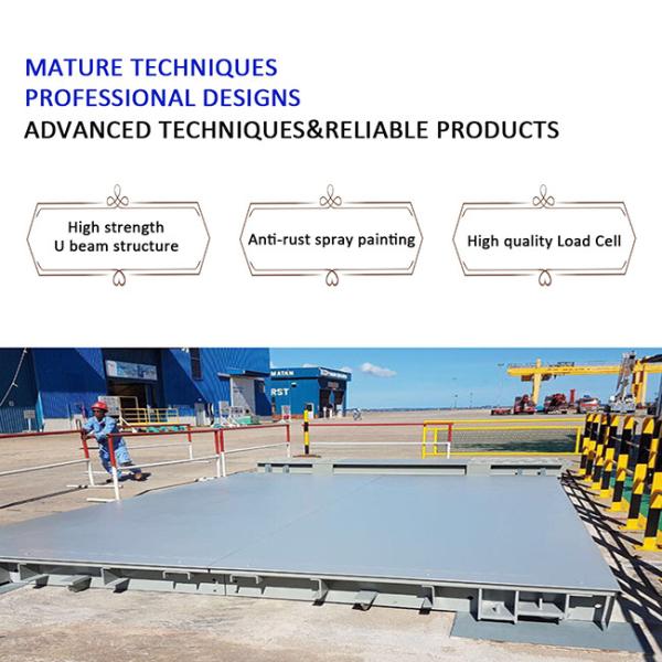 Оставлятьая без людей тележка весящ системы, 100T весит в масштабах тележки движения