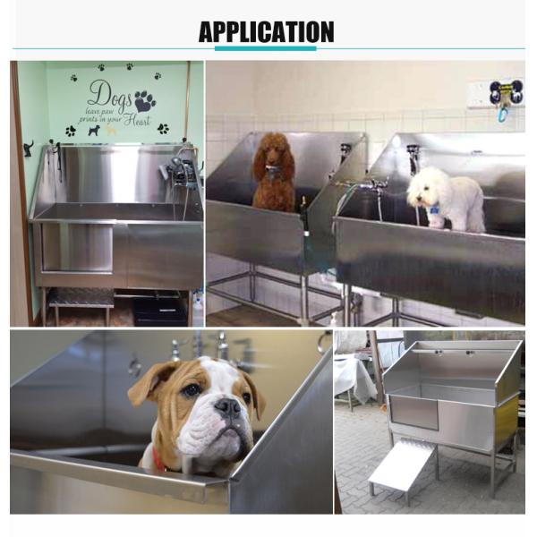 Всеобщее изготовление на заказ ушатов холить промывного бака собаки нержавеющей стали/собаки доступное