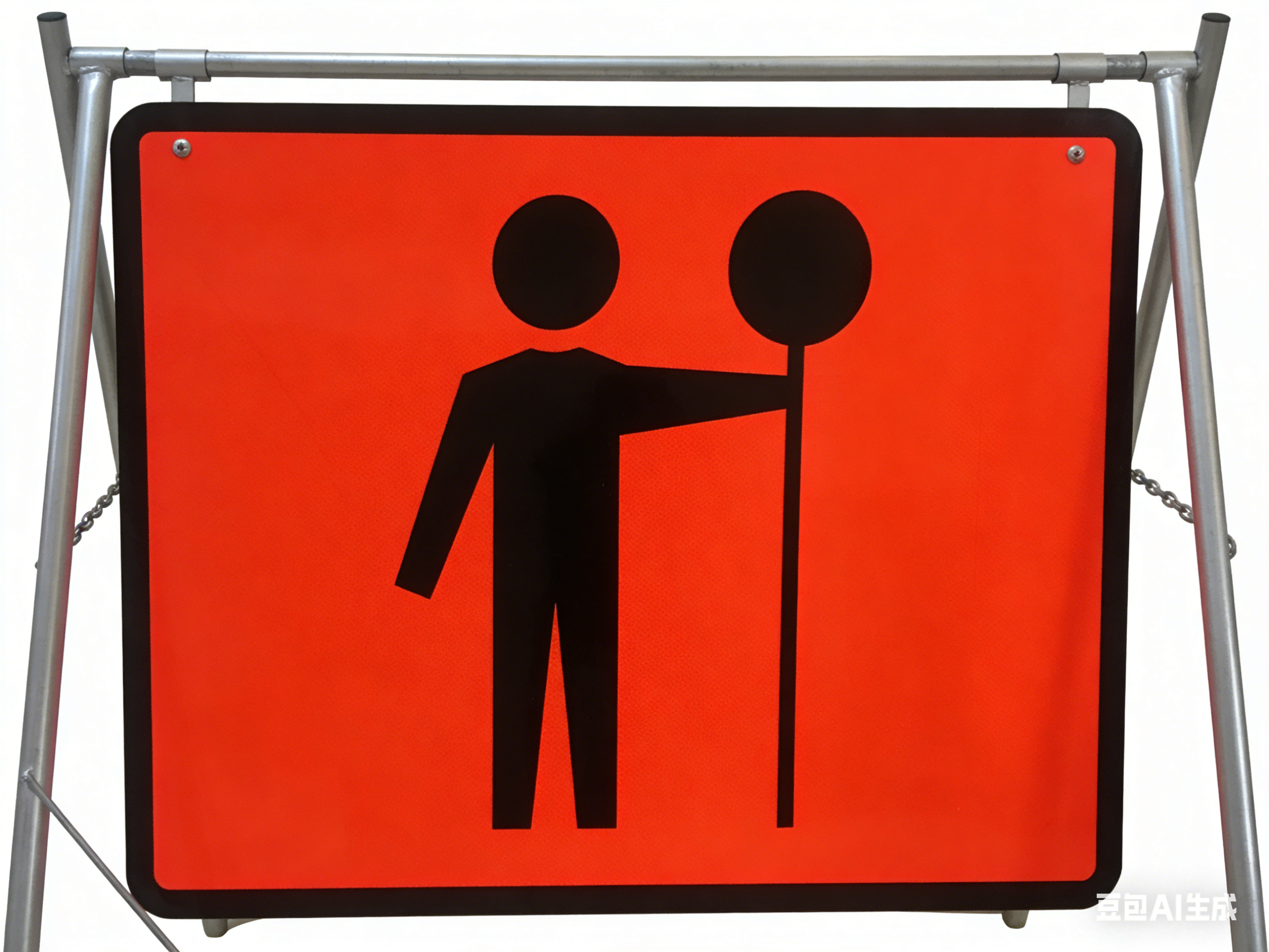 Australian Australia Frame Multi Message Frame Traffic Sign Swing Stand 600X600mm Model – Single Chain OEM Frame for Road Safety