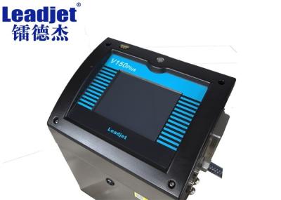 impressora do código da data do Inkjet de 280m/min 5*7 Dots Continuous Inkjet Printer 1-3 Lins