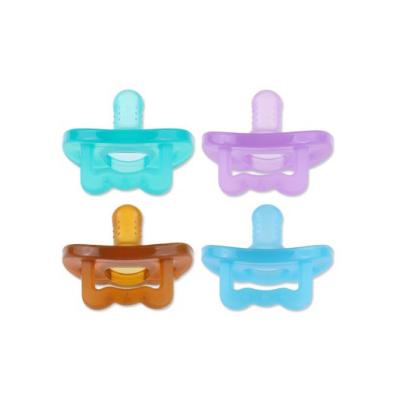 Custom Design Pacifier For 1 Month Old Baby , Safe Baby Soother Dummy