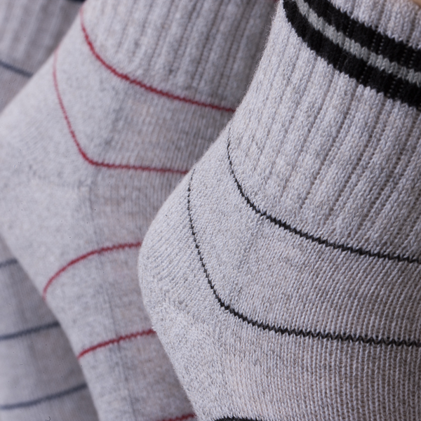 Spandex / Elastane Breathbale Sports Ankle Sock With Sweat - Absorbent Material