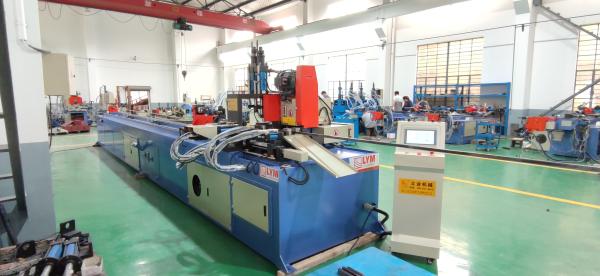 CNC Pipe Hole Punching Machine Busbar Arc Notching Cutting Tailing Pulling