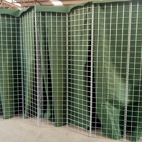 Military Gabion Basket 4mm Hesco Hesco Barrier Wall Defensive Sand Bag