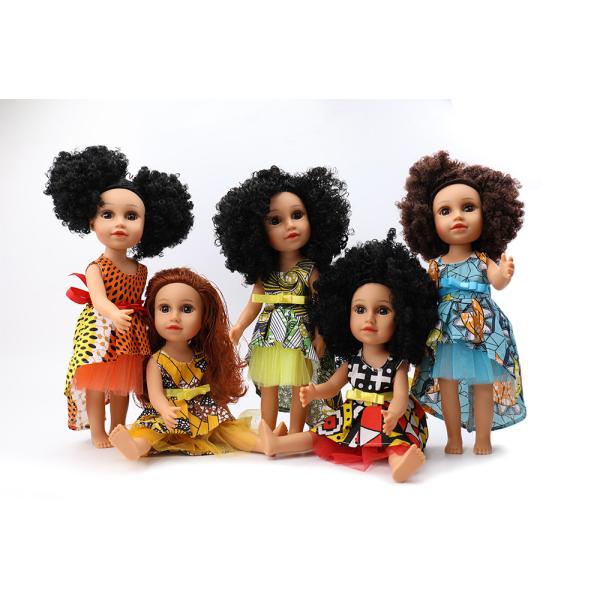 12 Inch Black Doll Realistic African Doll Clothes Gift Black Baby Dolls For Kids  doll clothes