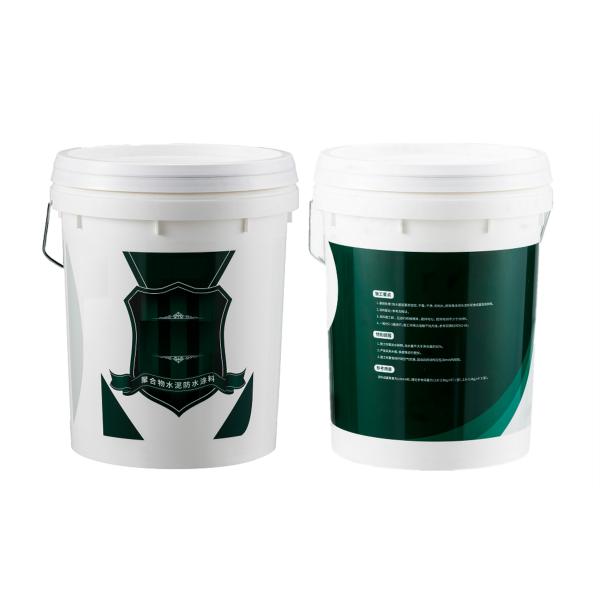 24h Cure Time Composite Acrylic Polymer Modified Cementitious Waterproofing 1.5 - 2.0 Kg/M²