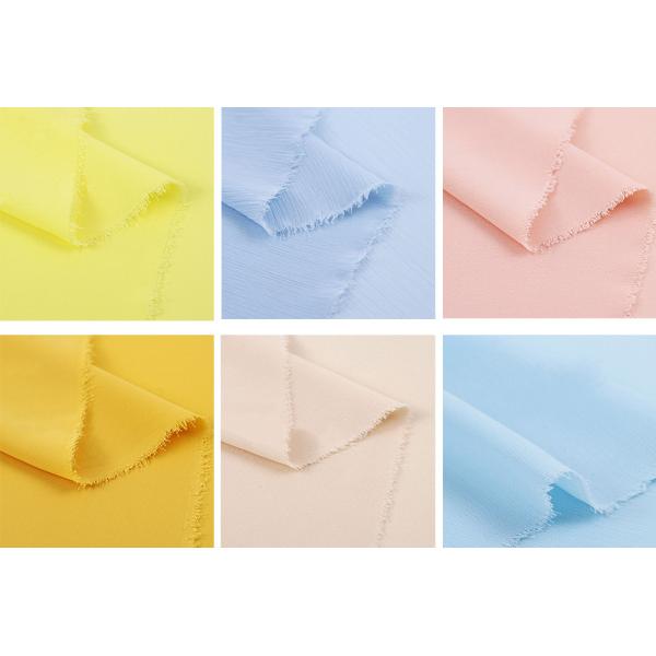 Сплетенная Charmeuse ткань одежды ткани 150cm 4 лайкра 96 полиэстер шифоновая