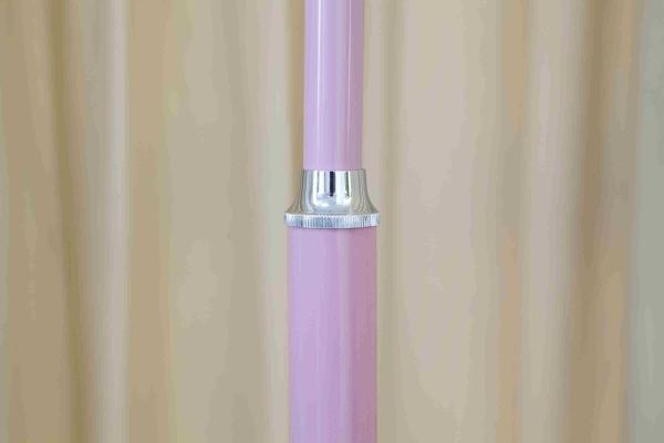 Pink Metal Entryway Coat Rack With Umbrella Stand , 2.8kg Bedroom Jacket Hanger Stand