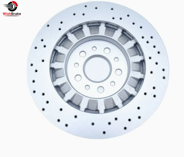 Custom Drilled & Slotted Works Modified Brake Discs For Racing Car Brake System Parts Slotted And Drilled Disc Brake Rotor For Toyota Camry OEM 4351206060 High-Quality Car Brake Disc