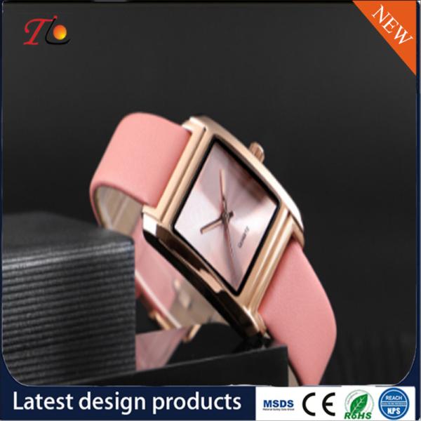 Wholesale PU Strap/Band Ladies Watch Fashion Watch Alloy Case Elegant and Delicate