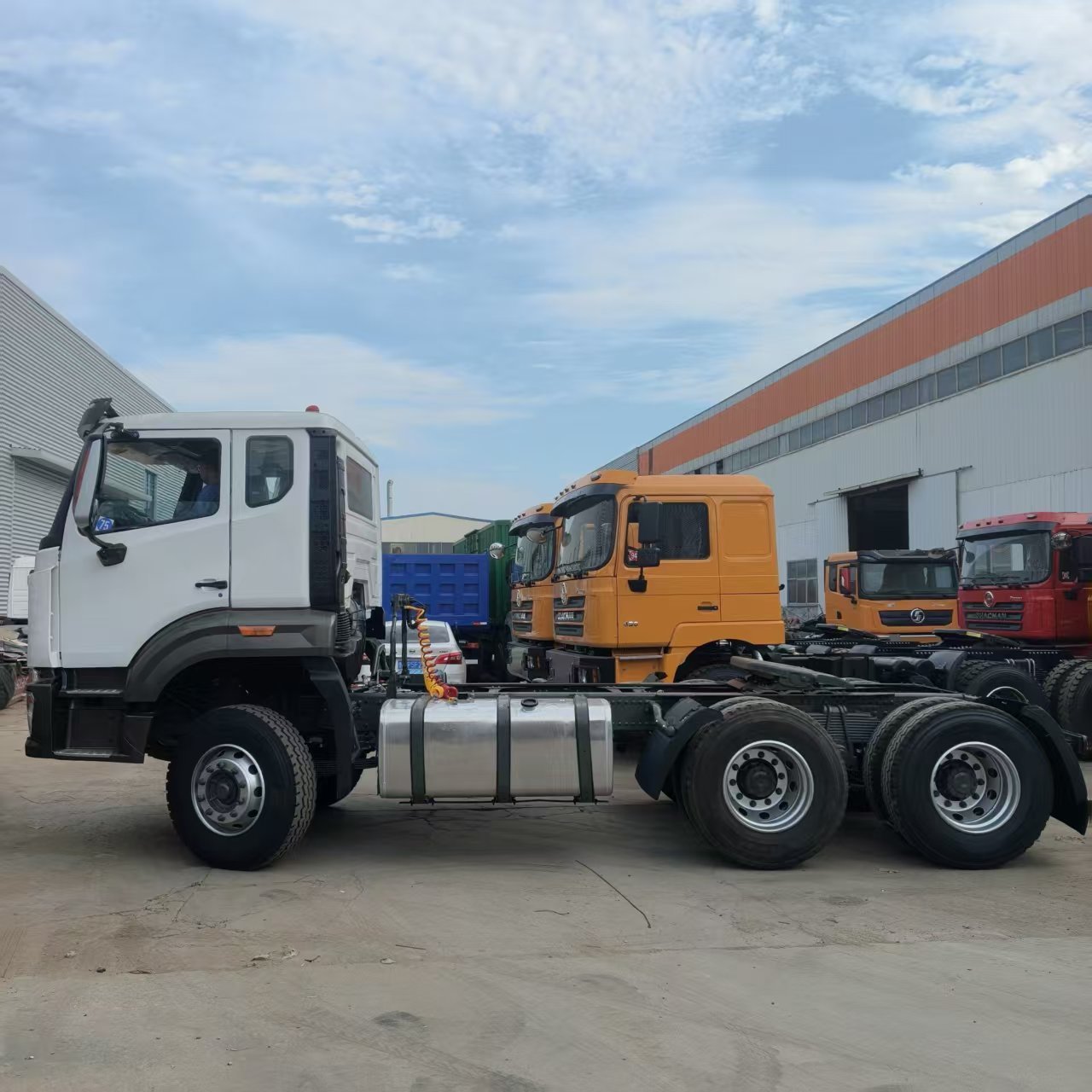 371hp 375hp Used Tractor Trailer Sinotruk Howo Hohan 6x4 Heavy Duty manual diesel