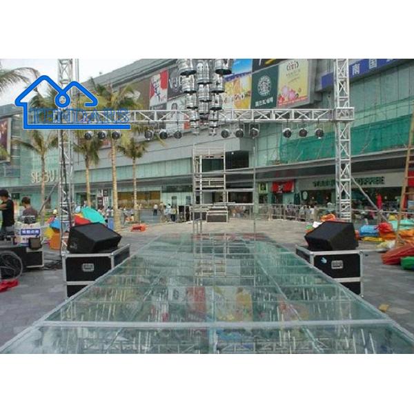 Assemble Stage Truss, Stage Board, Toughened Glass Stage For Different Kinds Of Events