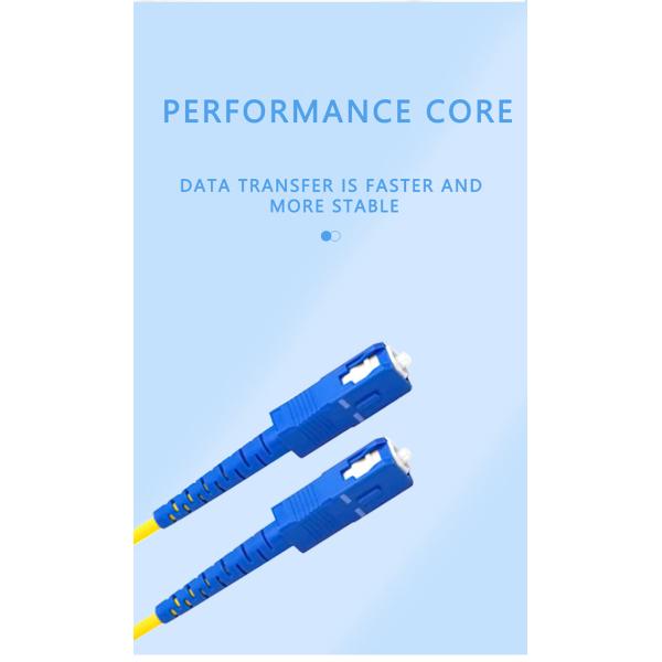LC/FC/SC/ST Fiber Optic Jumper , Branch Optical Fiber Patch Cor for Data Center