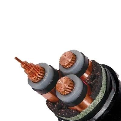 Black XLPE Insulated Medium Voltage Armoured Power Cables for Underground Applications