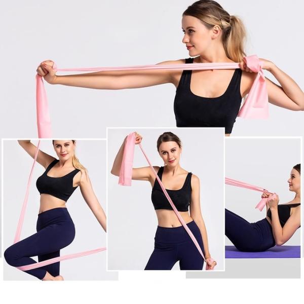 Yoga athletic athletic resistance bands workout Stretch Gym Training Elastic 150CM