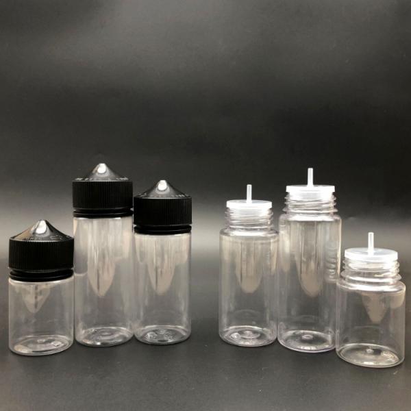 60 ml Squat/Slenderness PET Plastic Squeeze Dropper Garrafa de uso líquido com tampa à prova de adulteração infantil