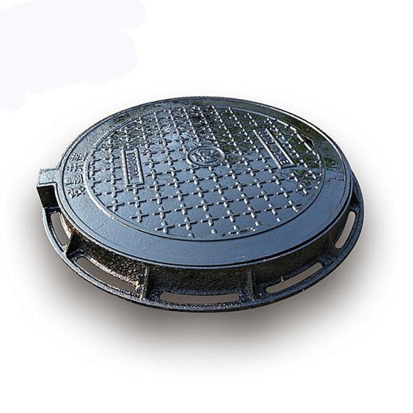 Municipal Roads Cast Iron Access Covers 100% Waterproof Corrosion Free Material
