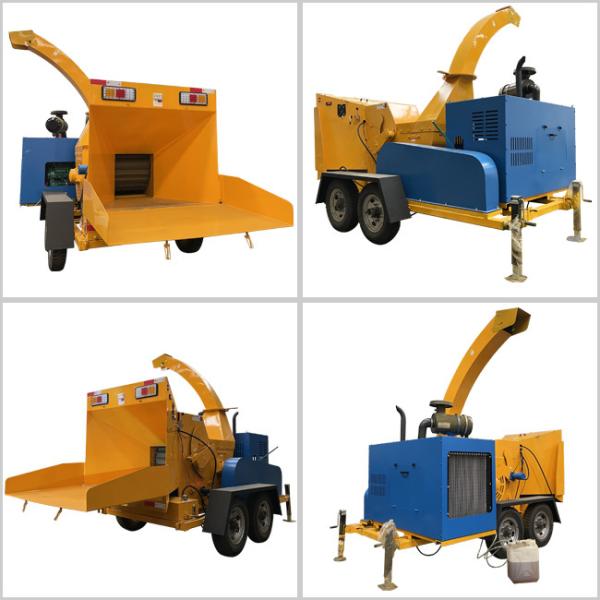 El anfitrión material automático de la trituradora de la rama del espray apresura 2200 r/min